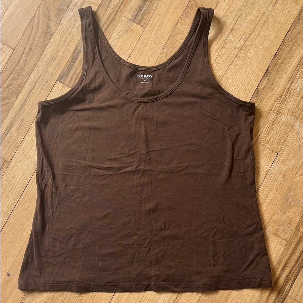 Old Navy First Layer Tank Top Set - White, Black, Brown, Beige, Panther - Picture 3 of 12